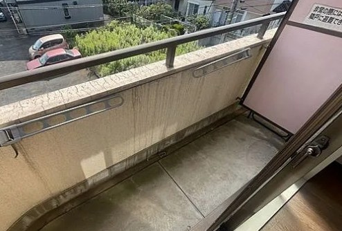 ランドフォレスト東所沢のバルコニー