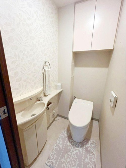 【トイレ】 | エスタテラ湘南台オーシャンコート | 落ち着いたトイレです