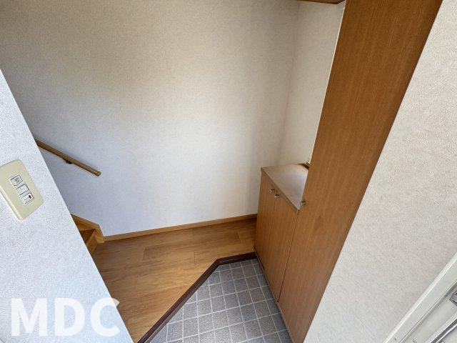 ビレッジあいＡの玄関