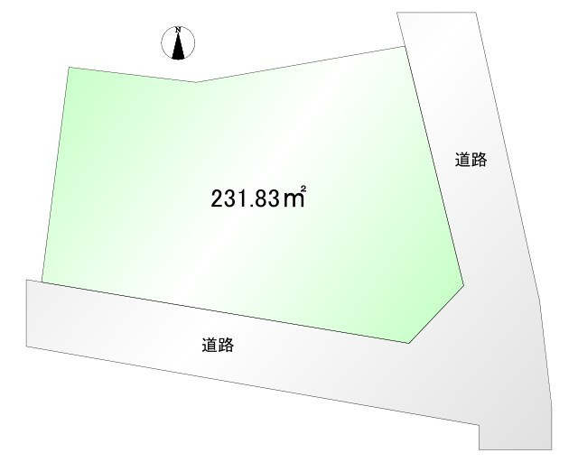 行田市旭町　売地の土地図|図面と現況が異なる場合、現況を優先とします。