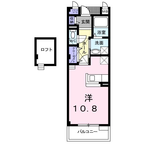 プラネットＢ　　刈谷市近郊の賃貸はクラスホーム刈谷店の間取り