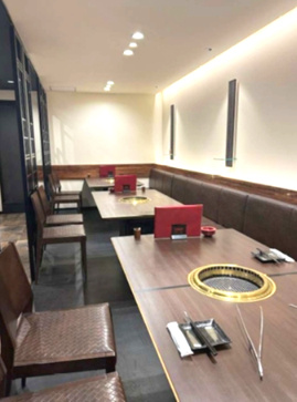 東成区東今里店舗付住宅の内装