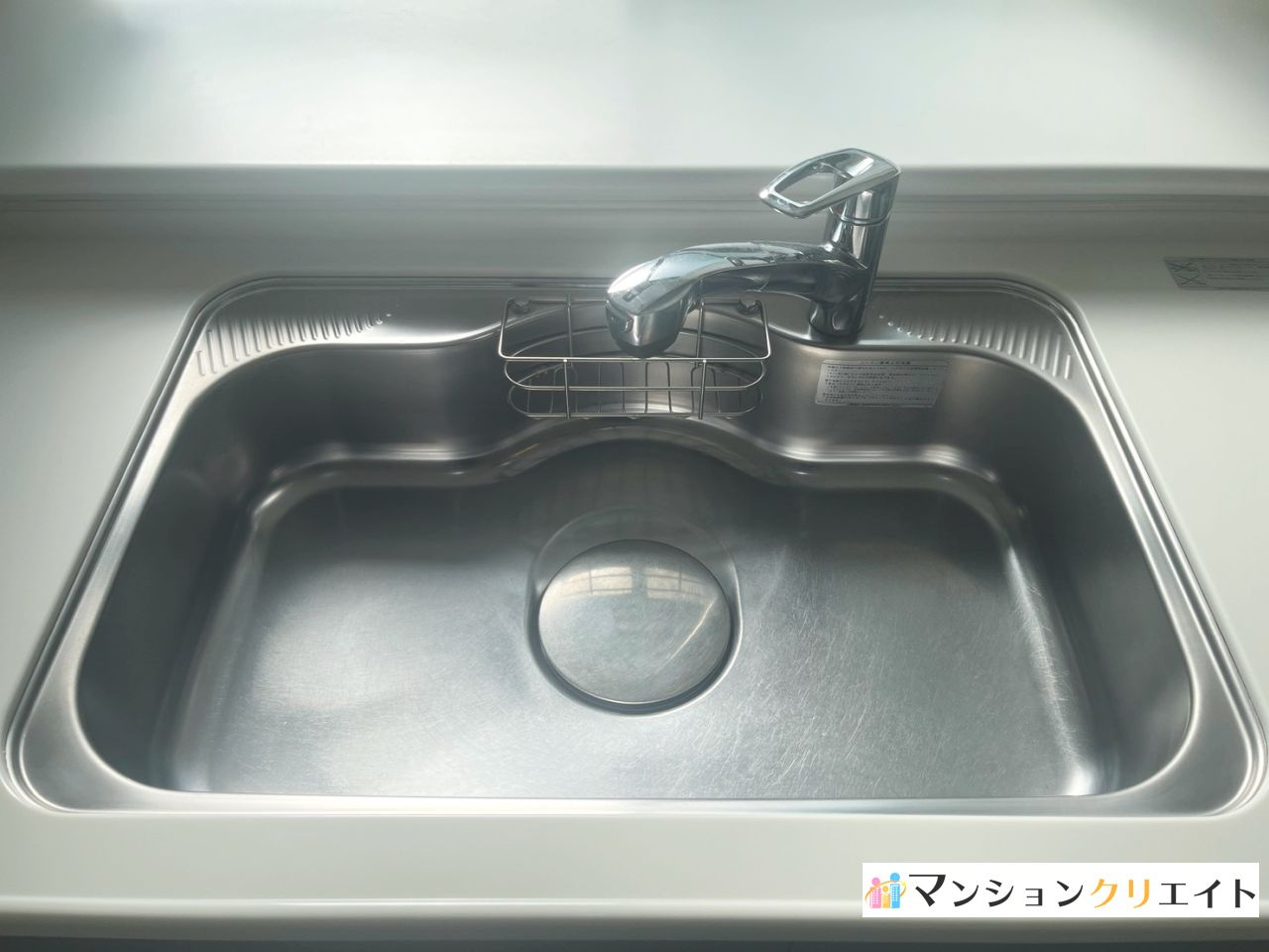 プレミスト大手さくら通りのキッチン|大きなシンク