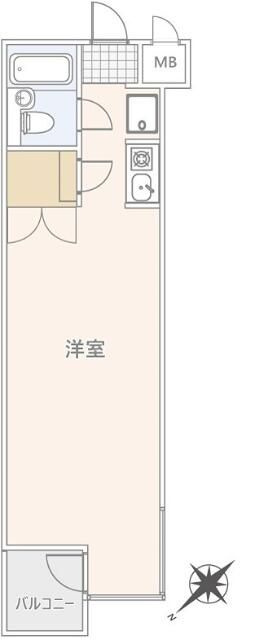 コスモポリタンの間取り