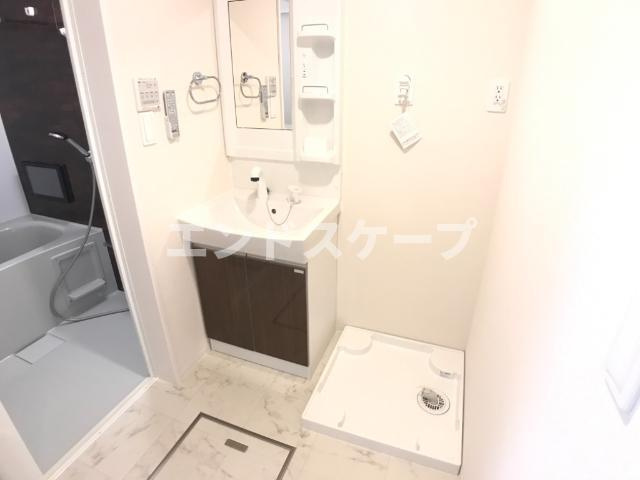 ベルモーロＤの洗面所|洗髪洗面化粧台
高崎、前橋のお部屋探しはエンドスケープまで！お客様の理想お聞かせ下さい♪