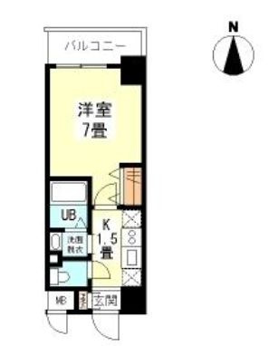 ジュネス高津公園の間取り|ジュネス高津公園　間取り