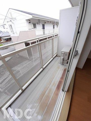 メイプレーヌ　Ａのバルコニー
