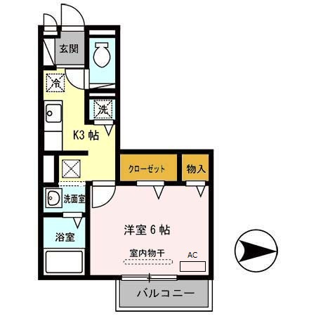 グレイスセゾンの間取り