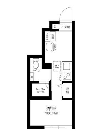 ソルナクレイシア東中野の間取り