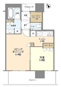 【間取り】 | ザ・パークハウス中之島タワー