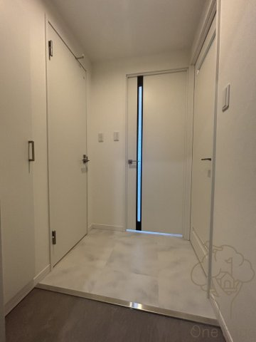エスグランデ中崎町の玄関