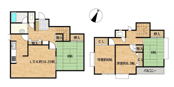 比企郡川島町八幡　中古戸建