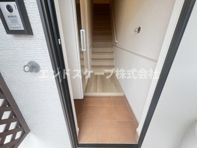 プリムガーデン　Ⅱの玄関|高崎、前橋のお部屋探しはエンドスケープまで！お客様の理想お聞かせ下さい♪