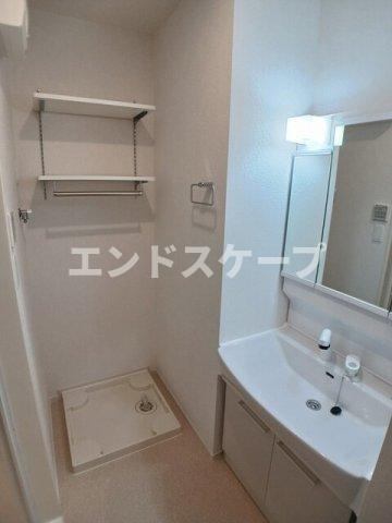 プリムガーデン　Ⅱの洗面所|高崎、前橋のお部屋探しはエンドスケープまで！お客様の理想お聞かせ下さい♪