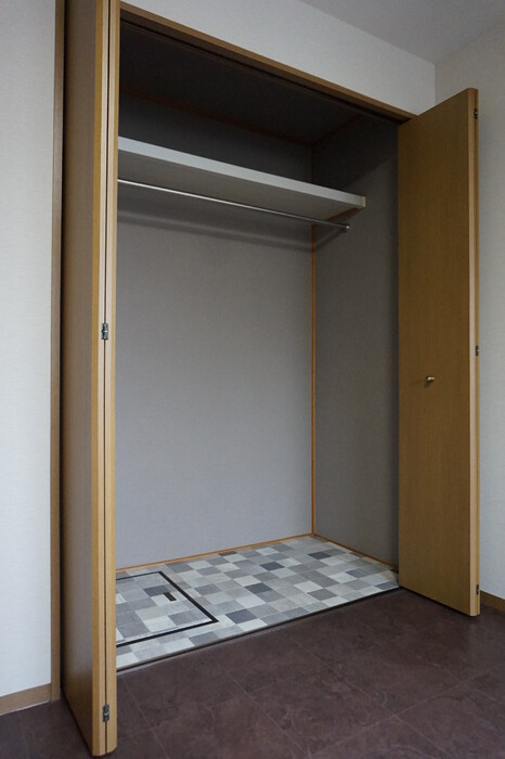 福の本ランダの収納|クローゼット