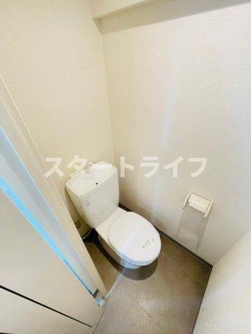 大阪市東淀川区東中島４丁目の賃貸マンションのトイレ