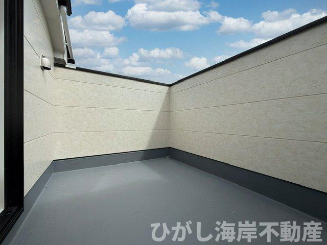 平塚市菫平　新築戸建のバルコニー|バルコニー