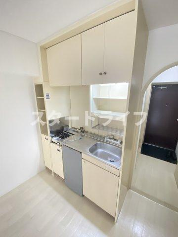 大阪市淀川区西中島５丁目の賃貸マンションのキッチン