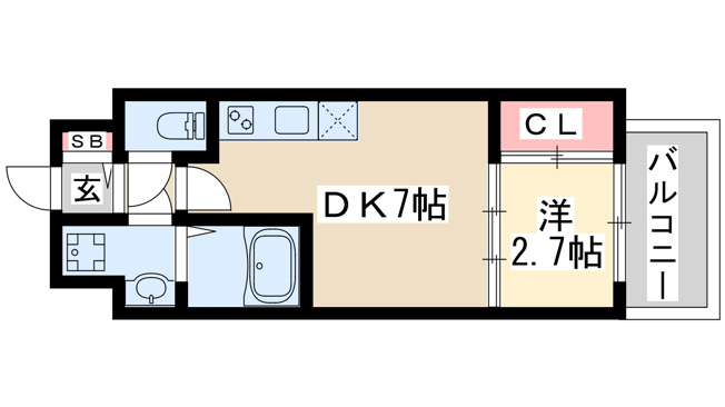 【間取り】 | セレニテ新大阪エクラ