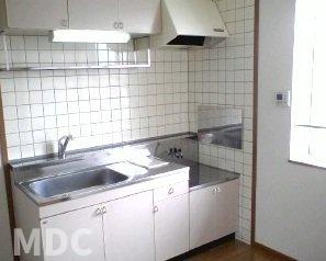 板野郡藍住町住吉字神蔵のアパートのキッチン