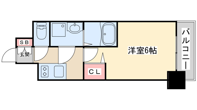 【間取り】 | エスリード大阪ザ・ルクス