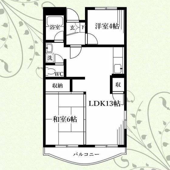 アイランドビレッジの間取り