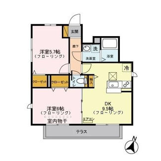 【間取り】 | Ｒｅｓｉｄｅｎｚ 北園