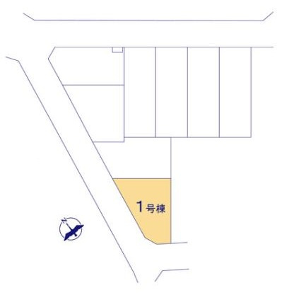 久喜吉羽第5　新築戸建　全8棟の区画図