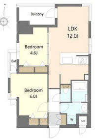 S-RESIDENCE高岳clarityの間取り
