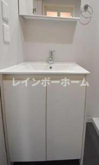 エルシーク大宮の独立洗面台