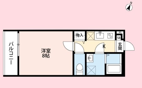 エルシーク大宮の間取り