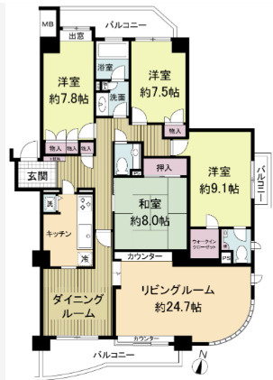 モアクレスト上星川