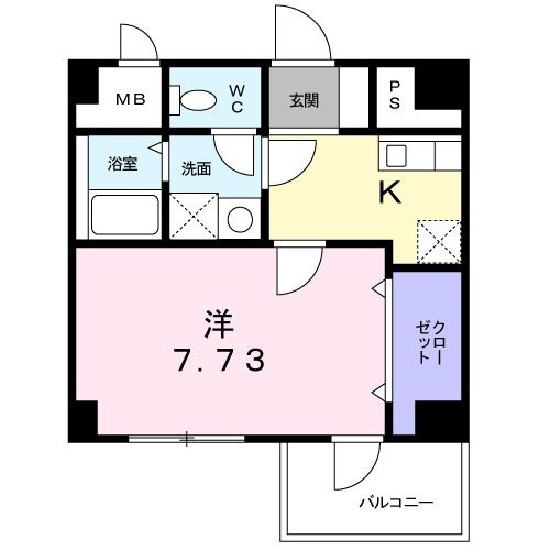 Ｔ＆Ａ横浜白金の間取り