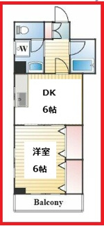 【間取り】 | パークサイド日暮里