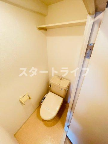 大阪市東淀川区柴島１丁目の賃貸マンションのトイレ