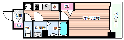 【間取り】 | ファステート都島フィーノ