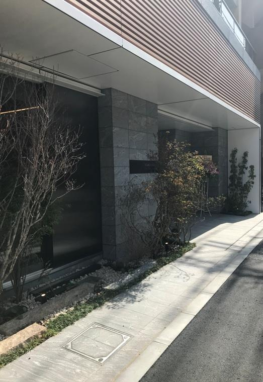 台東区浅草６丁目の賃貸マンションのエントランス