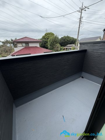 平塚市小鍋島2期　新築戸建　全6棟6号棟のバルコニー