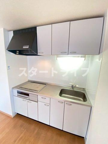 大阪市淀川区西中島３丁目の賃貸マンションのキッチン