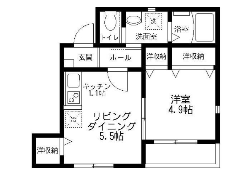 ボナールコートの間取り