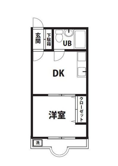 【間取り】 | パレスプレジデント２