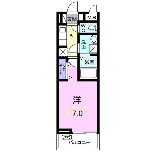 ベルオーブの間取り