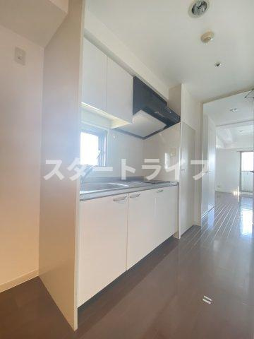 大阪市東淀川区東中島１丁目の賃貸マンションのキッチン