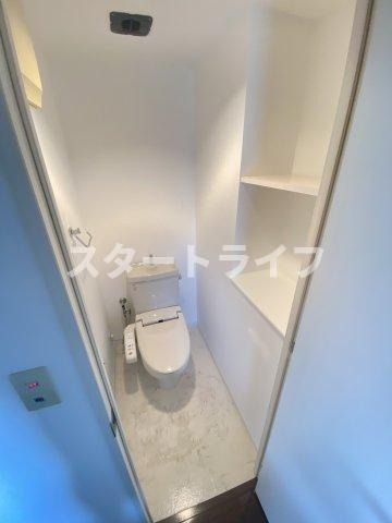 大阪市東淀川区東中島１丁目の賃貸マンションのトイレ