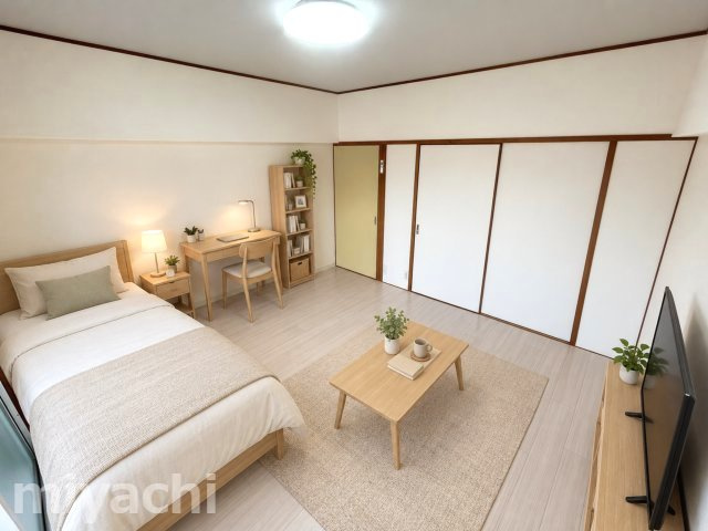 コーポ山本の居間・リビング