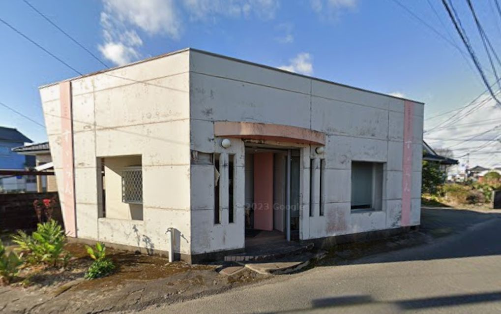 店舗付き住居：上水流町1106番5、1105番4の外観|美容室跡