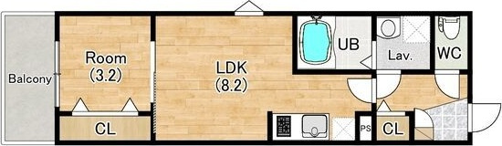 【間取り】 | ジーメゾン星崎ステラ