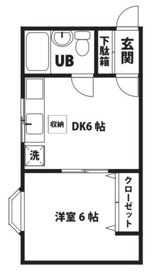 【間取り】 | パレスプレジデント２