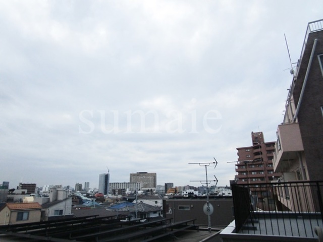 ＤＩＰＳ十条仲原ＷＥＳＴの展望|バルコニーからの景色です