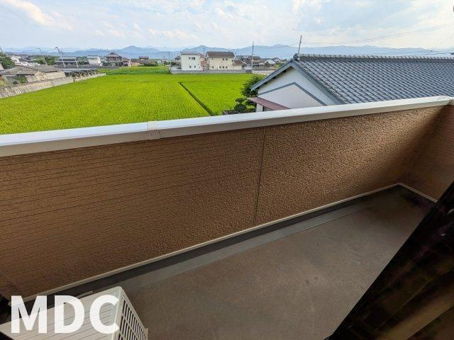 ヴィラージュ・コートのバルコニー